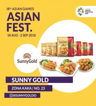 SunnyGold At Asian Fest 2018